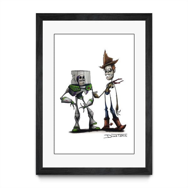 Woody and Buzz Creepyfied