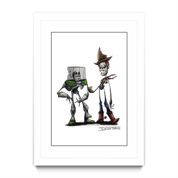 Woody and Buzz Creepyfied