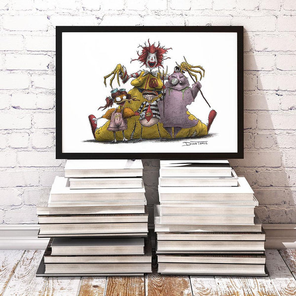 McDonalds Creepyfied