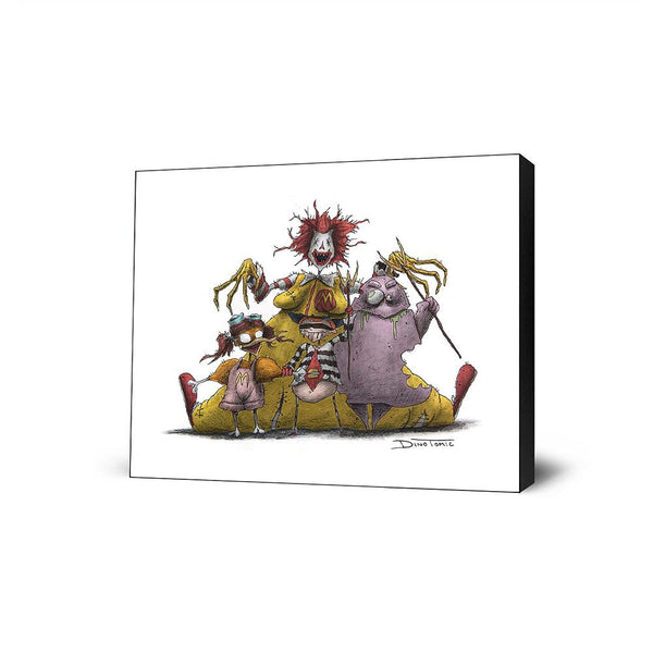 McDonalds Creepyfied