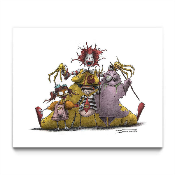 McDonalds Creepyfied