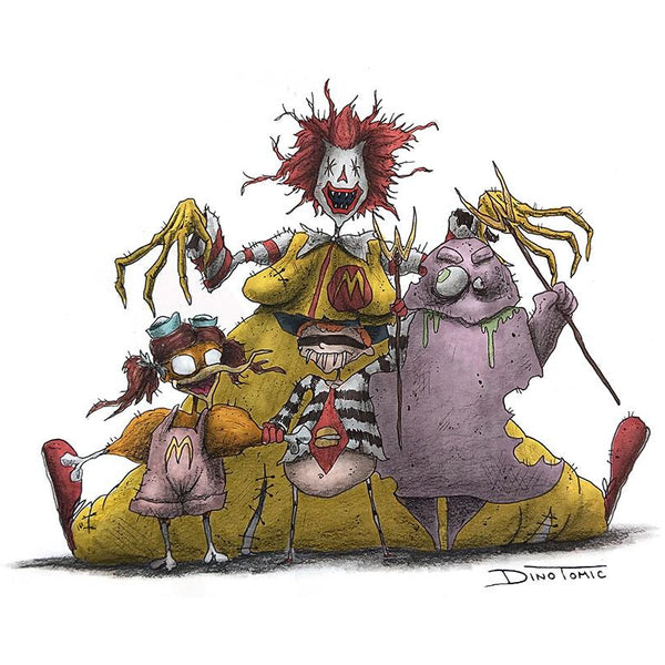 McDonalds Creepyfied