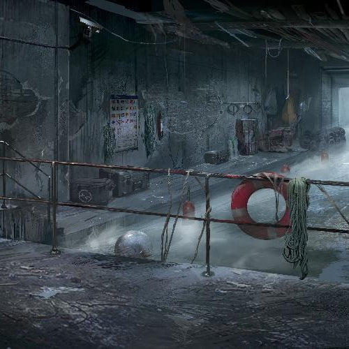 Boat Garage Interior