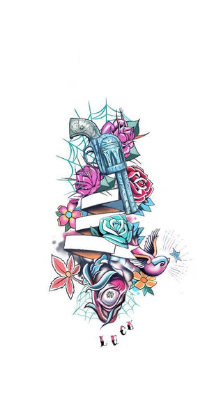 Left Hand Luck Tattoo