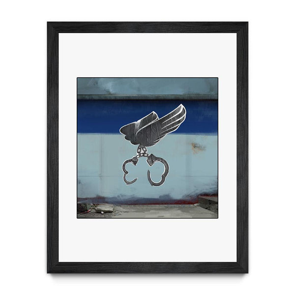 Winged Cuffs Graffiti