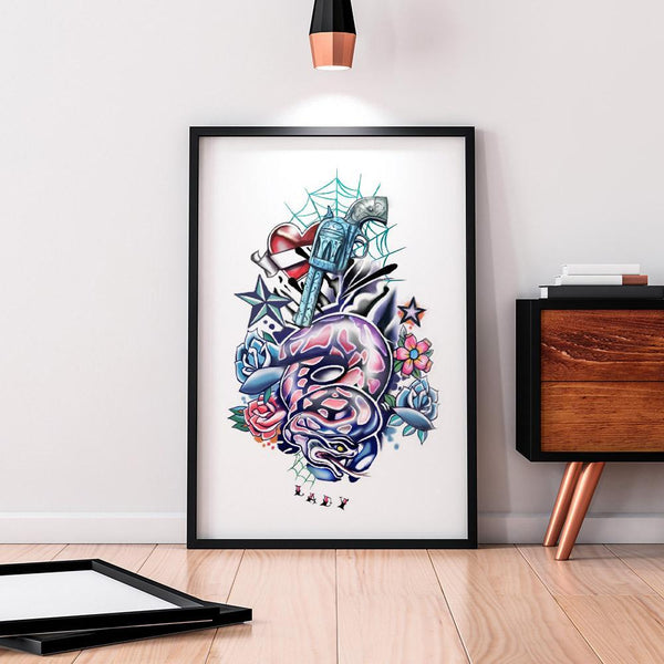 Right Hand "LADY" Tattoo