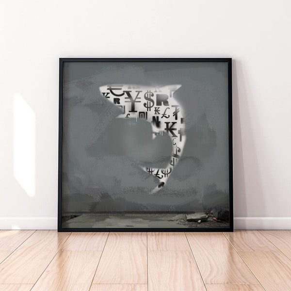 Shark Dollar Graffiti 1