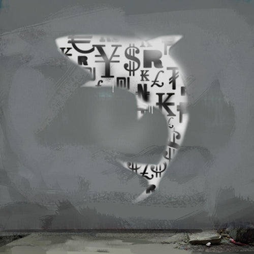 Shark Dollar Graffiti 1